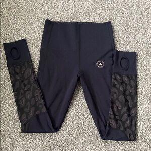 Adidas x Stella McCartney High Rise Leopard Leggings
